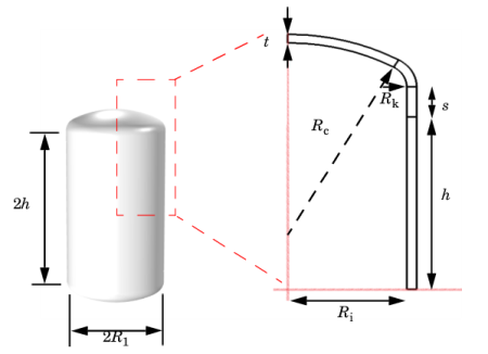 Pressurized Orthotropic Container