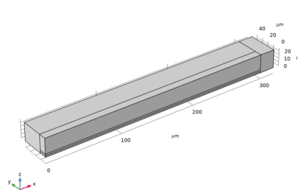 Electrostatically Actuated Cantilever