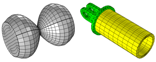 Reening Quadrilateral and Hexahedral Element Meshes