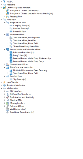 COMSOL 6.3 - The Microfluidics Module Physics Interface Guide