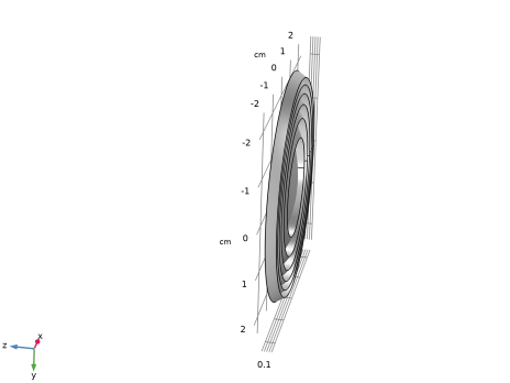 Comsol 6 3 Ray Tracing Simulation Of A Fresnel Lens