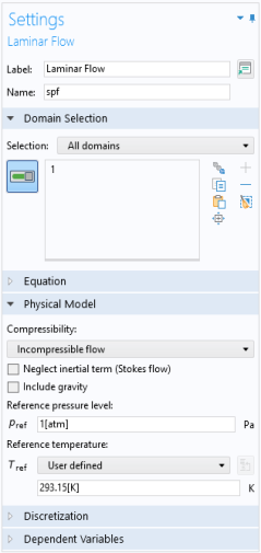 COMSOL 6.3 - Single-Phase Flow